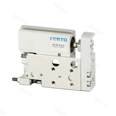 Actuador deslizante de longo curso recíproco estável FESTO SLF-10-40-P-A 170509 10×40mm Componente pneumático de alumínio plano para equipamentos de transferência de placa de PCB