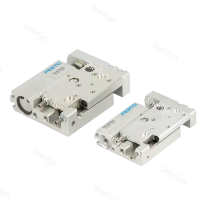 Cilindro de ar guiado de dupla ação FESTO 170507 SLF-10-20-P-A, interruptor de proximidade de suporte deslizante linear de alumínio montável em vários ângulos de 10 × 20 mm