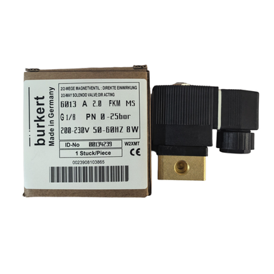 6013 EPDM Material de vedação Piloto Diafragma válvula solenoide 0 a 16 bar Pressão nominal para automação industrial