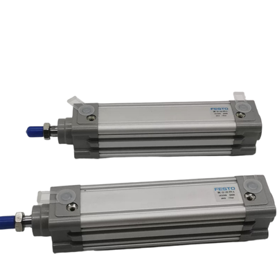 32mm furo 80mm curso festo DNC32-80-PPV-A 163307 cilindro de ar de dupla ação com almofada pneumática ppv ajustável bilateral
