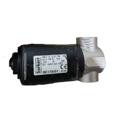 Válvula solenóide pneumática 24vac, tamanho de porta 1/4, 2 vias, material de vedação fkm normalmente aberto, ideal para sistemas de automação industrial 20047353