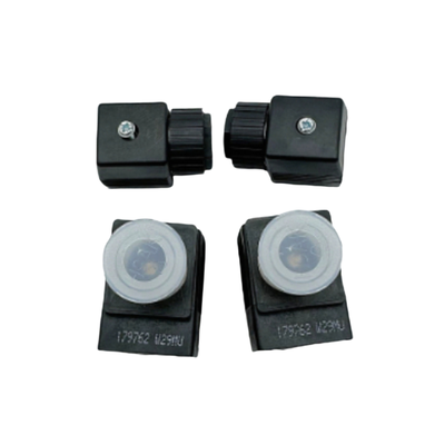 Pressão de 10 bar válvula de solenoide pneumática 2 vias conexões de porta normalmente fechadas G3/8′′ a G2′′ Ideal para sistemas de automação industrial 00248997