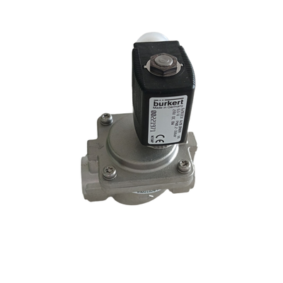 2 vias de abertura normal válvula de solenoide pneumática com temperatura de 0°C a 120°C FKM e tamanhos de orifícios 20mm para operação 00221971