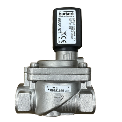 Série 6281 válvula de solenoide pneumática de aço inoxidável 2 vias normalmente fechada função de válvula portos tamanhos G3/8 "para G2" Ideal para automação pneumática