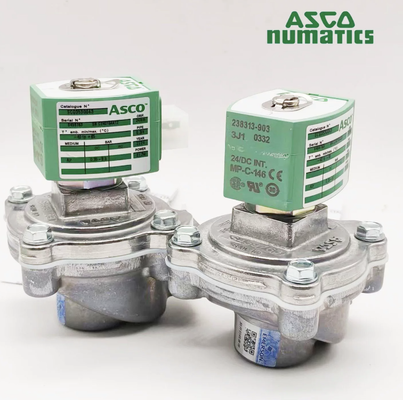 2.5 "G Thread Angle Pulse Solenoid Valve SCG353G051 ASCO série 353 Corpo de alumínio válvula de coleta de poeira de fluxo super grande