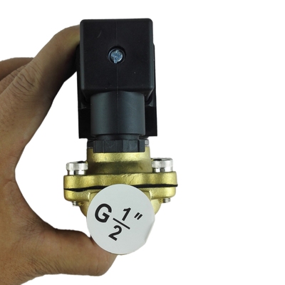 Válvula de material de vedação NBR com bobina quadrada operando a tensão DC12V Perfeita para equipamentos pneumáticos e sistemas automatizados de controle de fluidos