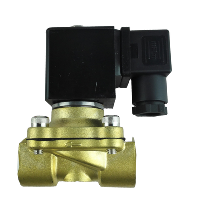 Válvula de material de vedação NBR com bobina quadrada operando a tensão DC12V Perfeita para equipamentos pneumáticos e sistemas automatizados de controle de fluidos