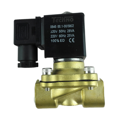 Válvula de material de vedação NBR com bobina quadrada operando a tensão DC12V Perfeita para equipamentos pneumáticos e sistemas automatizados de controle de fluidos
