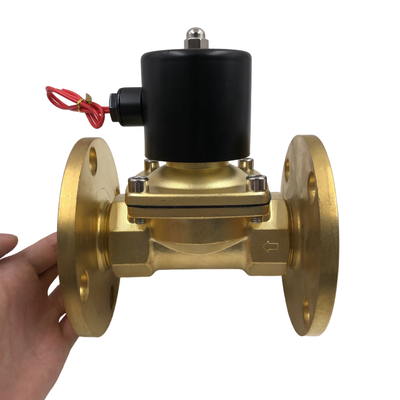 Tipo de accionamento direto 2W40 válvula solenoide de flange de tipo normal fechado de tipo normal de tipo aberto válvula de controlo de fluidos industriais para sistemas de automação