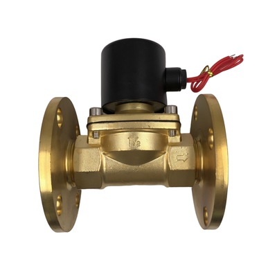 Tipo de accionamento direto 2W40 válvula solenoide de flange de tipo normal fechado de tipo normal de tipo aberto válvula de controlo de fluidos industriais para sistemas de automação