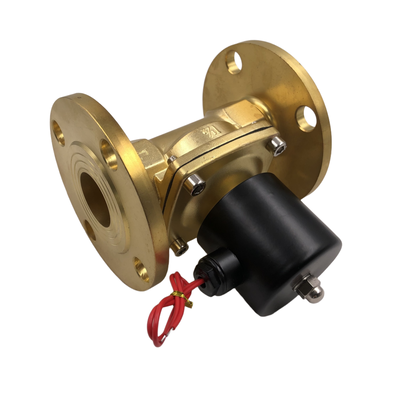 Tipo de accionamento direto 2W40 válvula solenoide de flange de tipo normal fechado de tipo normal de tipo aberto válvula de controlo de fluidos industriais para sistemas de automação
