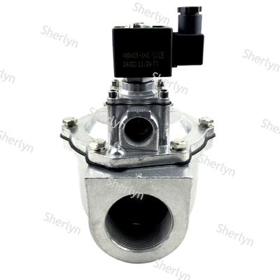 G2 Thread Integral Piloto ângulo direito válvula de pulso SCG353A050 ASCO série 353 grande fluxo colector de poeira de alumínio válvula solenoide