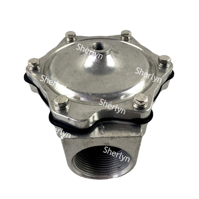 1 polegada ângulo direito pulso válvula solenoide G353A045, ASCO 353 Série Piloto Integral Alumínio de fluxo médio colector de pó válvula