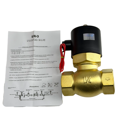 US-35 Temperatura -20°C a 185°C válvula de água de latão construída a partir de material de latão que garante resistência e resistência à corrosão