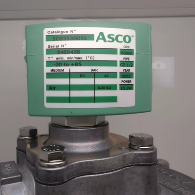 SCG353G050 2INCH Válvula de pulso à prova de explosão para instalação de placas e tubos Válvula 24VDC para controlo de sistemas de recolha de poeira pneumática industrial