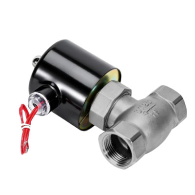 Válvula de ar com classe de proteção IP65 que suporta faixa de temperatura de -20°C a 185°C adequada para equipamentos de automação industrial 2L-15