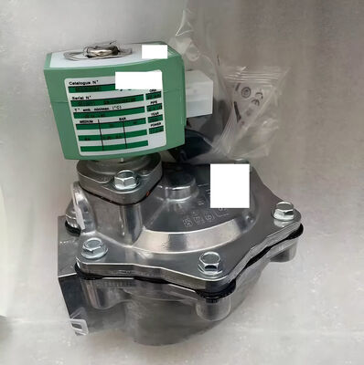 Válvula de pulso ASCO Série 353 SCG353G047 Válvula solenóide de 1,5 polegadas que suporta meio fluido criogênico fornecendo surto de saída suficiente para acionar 4 adaptadores para máquinas automatizadas