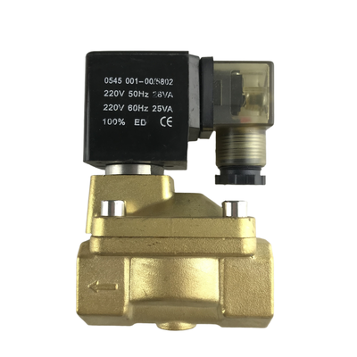 Tamanho do portão 1/8 a 1 polegada G1/8 a G1 válvula de ar 2/2 Way normalmente fechada válvula usada para controle de fluxo de ar em sistemas pneumáticos