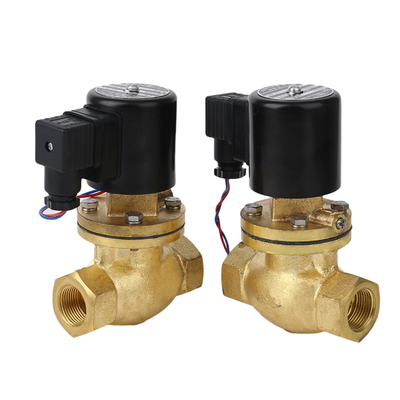 15 mm a 50 mm Tamanho do orifício da válvula de solenoide pneumática oferecendo faixa de pressão de 0,3 a 10 bar 26326AA