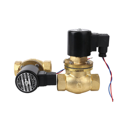 Corpo de latão piloto diafragma portão da válvula solenoide tamanho 1/2 "a 2" projetado para controle de fluidos em ambientes industriais