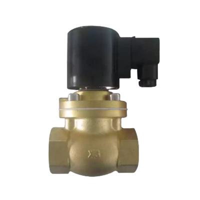 Piloto de pistão operado válvula de solenoide pneumática corpo de latão portão tamanho 1/2 "a 2" projetado para controle de ar em automação
