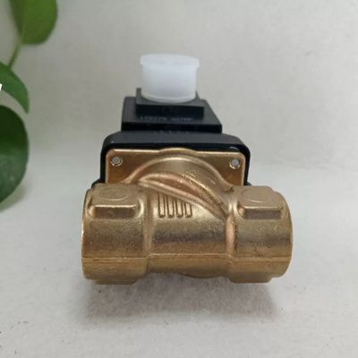 Válvula solenóide Burkert 6213 00221602 G1/2 2/2 NC DC24V 8W Corpo de latão NBR vedação 0-10bar