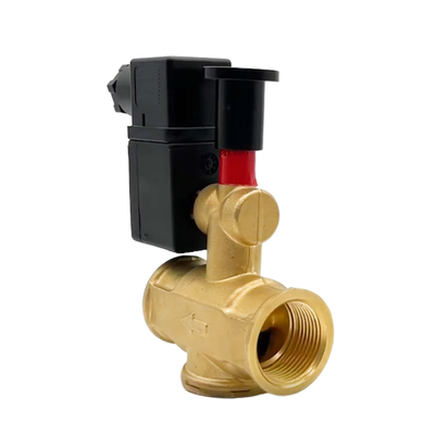13EAB20K06 NBR Material de vedação 220VAC Válvula solenóide pneumática de 2 vias Função normalmente aberta Componente de controle pneumático ideal
