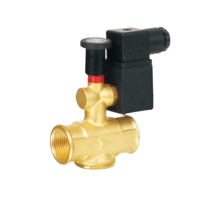 15 mm Tamanho do Orifício YCM51 válvula solenoide pneumática NBR Material de vedação 3/4 " Adequado para aplicações de regulação do fluxo de ar