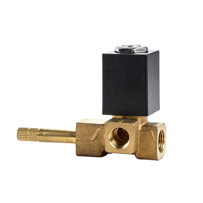 Válvula solenóide de ação direta 55CA-03, tamanho de porta de 1/8 polegadas com tamanho de orifício de 2,8 mm, projetada para lidar com ar, água e óleo leve