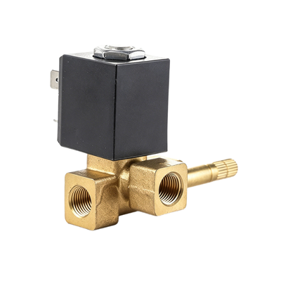 Válvula solenóide de ação direta 55CA-03, tamanho de porta de 1/8 polegadas com tamanho de orifício de 2,8 mm, projetada para lidar com ar, água e óleo leve