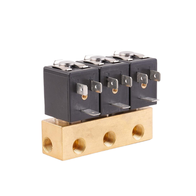 1913BA161 1913BA251 válvula de água de latão, incluindo material de vedação NBR 1/8'' Port Size 2/2 Way normalmente fechado