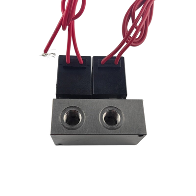1-Inlet-2-Outlet 2V025-06-2F Manifold de válvula solenoide e 2V025-06-3F 1-Inlet-3-Outlet DC12V/24V AC110V/220V
