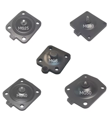 EPDM Single Layer Black Diaphragm Kits MG8 MG10 MG20 MG25 MG40 MG50 MG80 MG100 para 601 605 612 615 625 válvula de diafragma