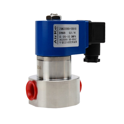 H4S005B02-DC-24 PEEK Material de vedação 1/4' Port Size 24VDC 2 Way NC Orifício Tamanho 0,5 mm válvula solenoide de alta pressão SS316