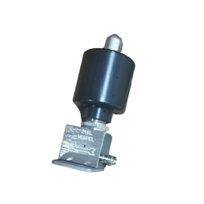 Válvula solenóide pneumática operada por piloto de pistão de tamanho de porta de 1/2 ''8.7BAS080B04 2/2 tamanho de orifício normalmente fechado de 8 mm