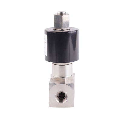 8.7BAS080B01 válvula solenoide pneumática de 2/2, com material de carroceria de aço inoxidável 304 e portão de 1/8"
