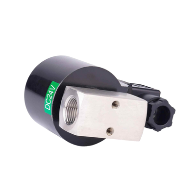 Válvula solenoide pneumática de 300 bar 8.16AAS025B Incluindo orifício de 2,5 mm e material de vedação PTFE