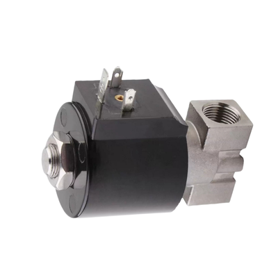 8.7AAS020B Port Size 1/2 3/8 Pneumatic Solenoid Valve aço inoxidável 304 Material do corpo