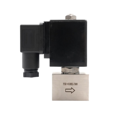 2 vias normalmente fechadas válvula de solenoide pneumática PTFE Material de vedação 25mm Tamanho do orificio 1 "Tamanho do portão Pressão 6 a 120 bar 24VAC