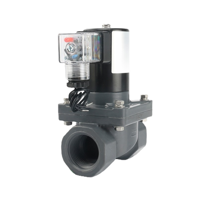 FF1U32B32 Piloto de pistão com válvula de solenoide pneumática com material de vedação EPDM 6 bar 32 mm Tamanho do orifício 1-1/4'