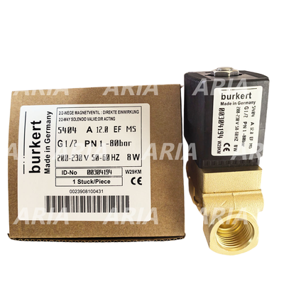 00295636 00301170 00309022 Válvula solenoide Burkert Construção durável Adequada a longo prazo em sistemas de automação industrial