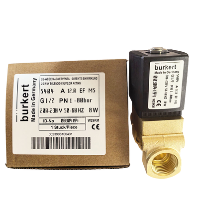 00295636 00301170 00309022 Válvula solenoide Burkert Construção durável Adequada a longo prazo em sistemas de automação industrial