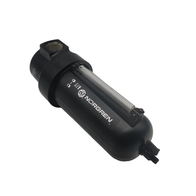 Lubrificador de névoa de óleo para manutenção de campo IMI Norgren, consumível pneumático L17-A00-MP9G L17-B00-MP9G, reservatório de metal de grande diâmetro, resistente a impactos para ambientes de oficina hostis