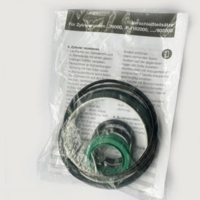 Norgren Kit de vedação de cilindro pneumático industrial QA/8040/00 Peças de vedação resistentes ao desgaste adequadas para cilindro de furo de 40 mm Reduzir o tempo de inatividade do equipamento de montagem automatizada