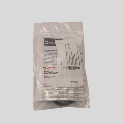 Conjunto de vedação de substituição completa QA/8160/00 Kit de reparo de cilindro Norgren Boa resistência à pressão para operação de desmontagem e revisão de cilindro pneumático de grande calibre