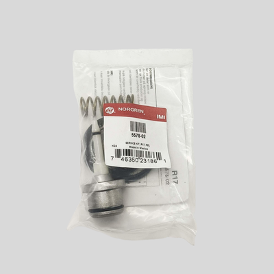 Kit de reparo de serviço Norgren 18-003-038 para válvula redutora de pressão miniatura série R06 Adequado para componentes de substituição de diafragma e vedação para meios de ar comprimido e água