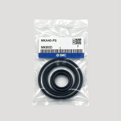 Kit de reparo de vedação MKB/MKA40-PS para cilindro de ar de braço oscilante rotativo SMC série MK Contém retentor de haste e anel de desgaste para serviço no local da oficina