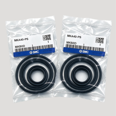 Kit de reparo de cilindro de grampo rotativo pneumático SMC MKB/MKA25-PS Componentes de vedação completos resolvem vazamento de ar para substituição de cilindro de grampo série MK