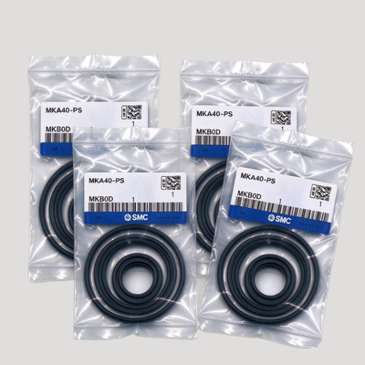 Kit de reparo de cilindro de grampo rotativo pneumático SMC MKB/MKA25-PS Componentes de vedação completos resolvem vazamento de ar para substituição de cilindro de grampo série MK