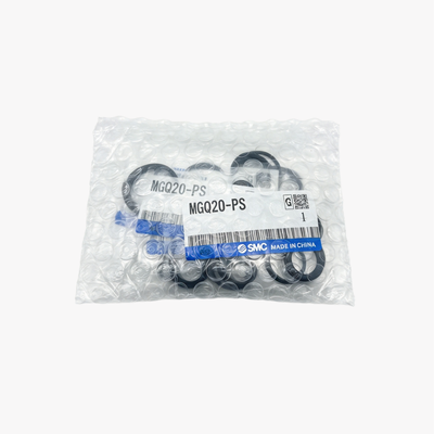 Kit de Vedação de Manutenção Pneumática SMC MGQ20-PS Componentes de Vedação de Reposição Completa para Cilindro de Ar Compacto Guiado Série MGQ 20mm Bore Reparo de Automação Industrial
